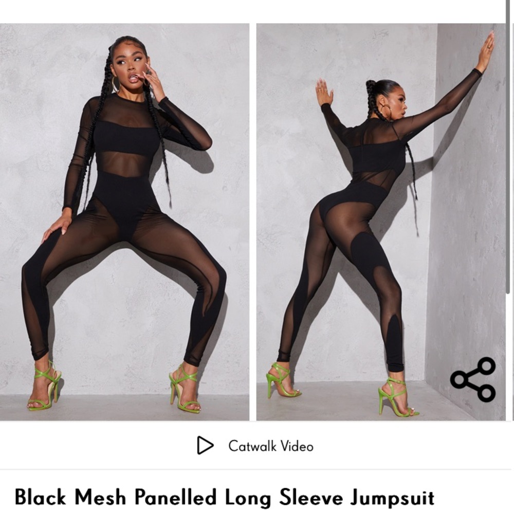 PLT Mesh Jumpsuit